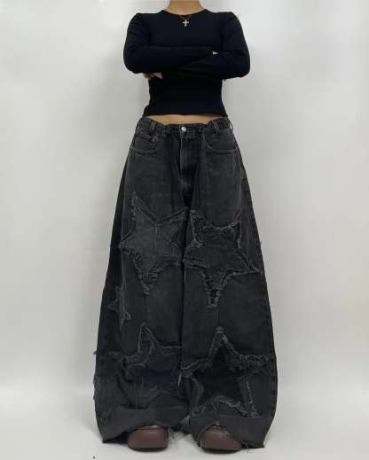 Star Patch Jeans