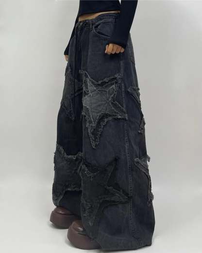 Star Patch Jeans