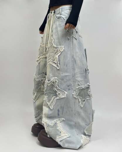 Star Patch Jeans