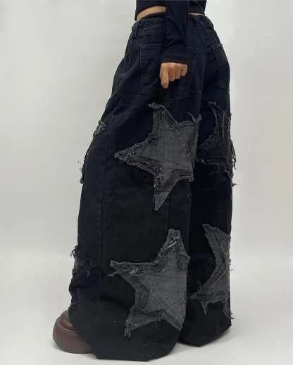 Star Patch Jeans