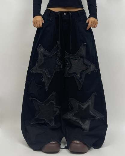 Star Patch Jeans