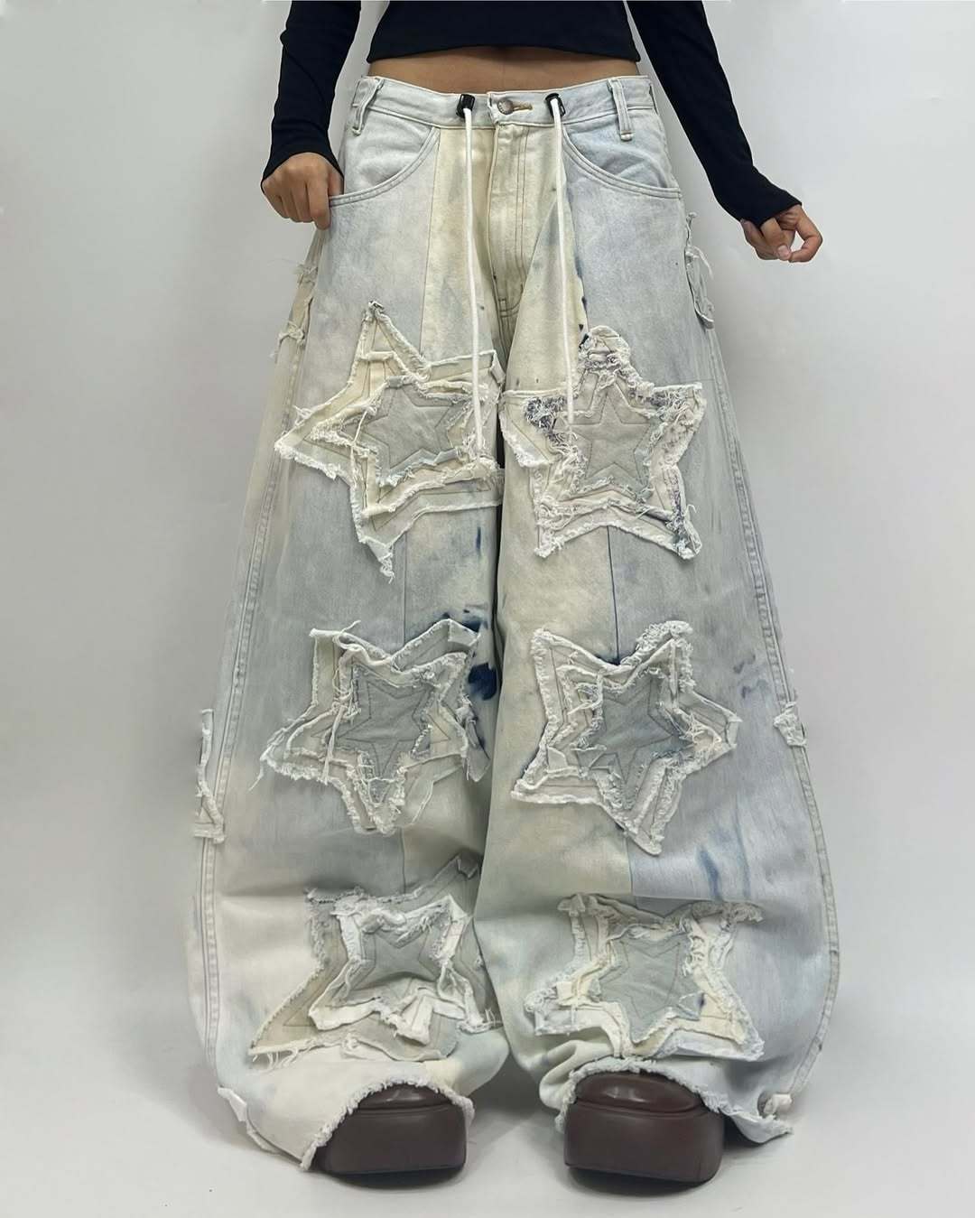 Star Patch Jeans