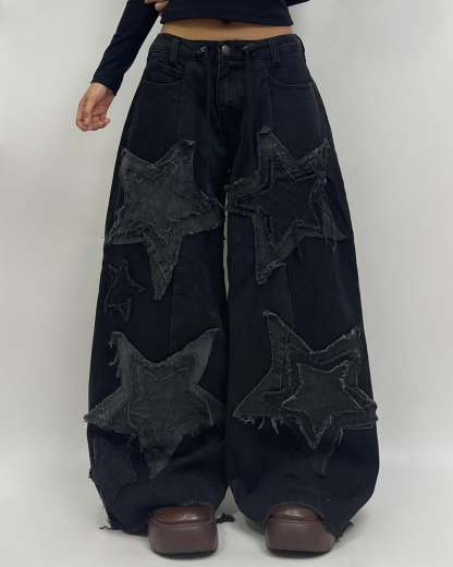 Star Patch Jeans