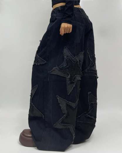 Star Patch Jeans