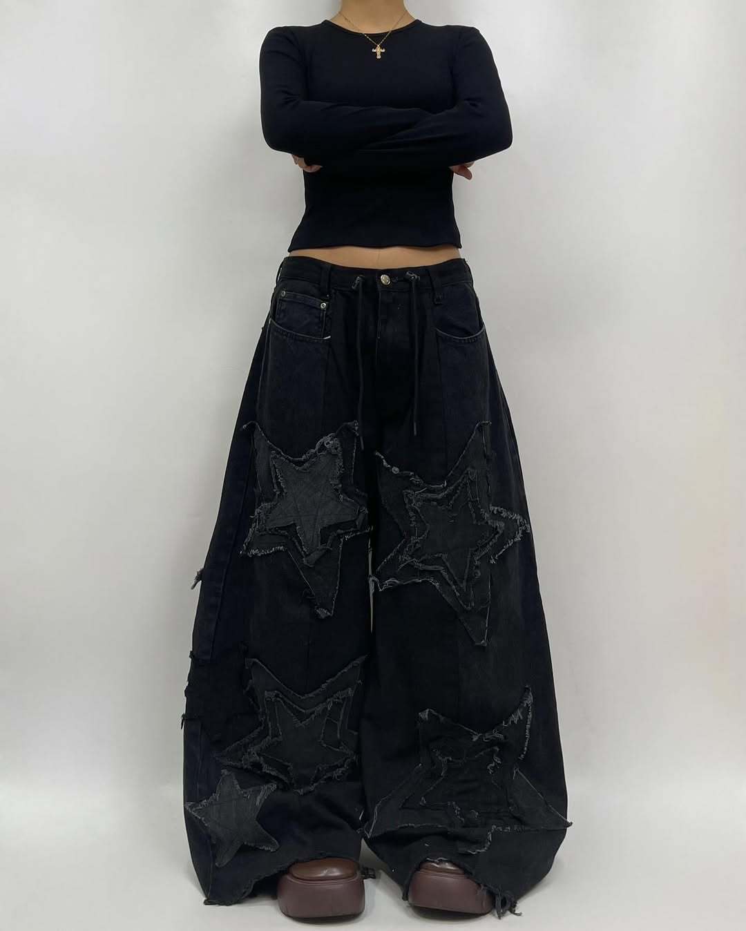 Star Patch Jeans
