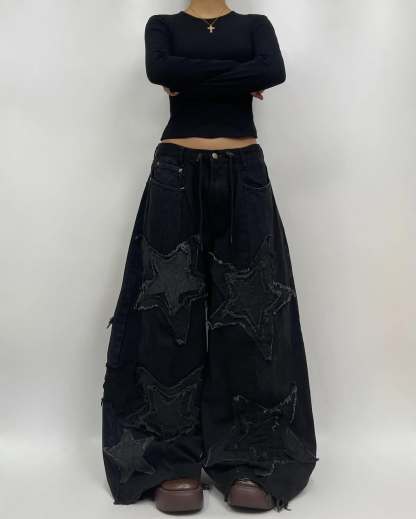 Star Patch Jeans