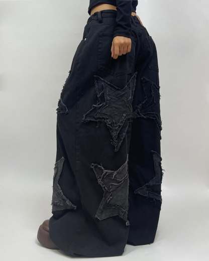 Star Patch Jeans