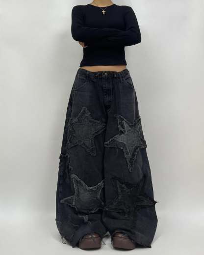 Star Patch Jeans