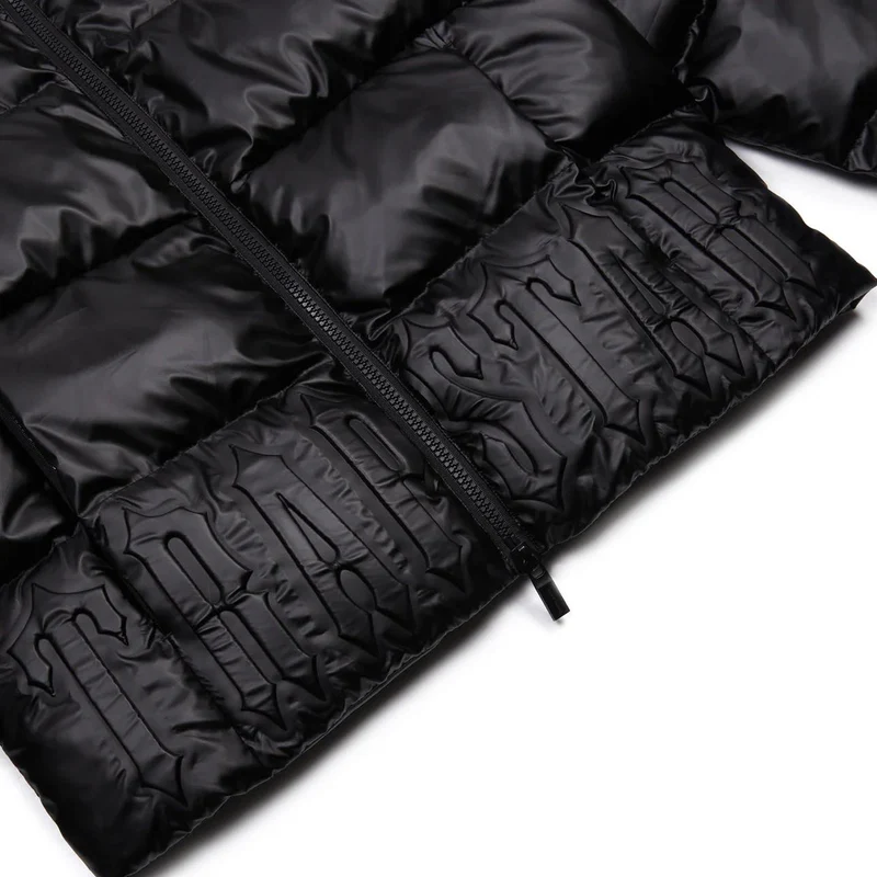 Trapstar Irongate Embossed Puffer Jacket – Black