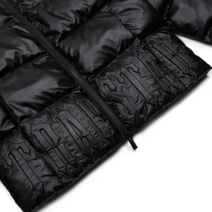 Trapstar Irongate Embossed Puffer Jacket – Black