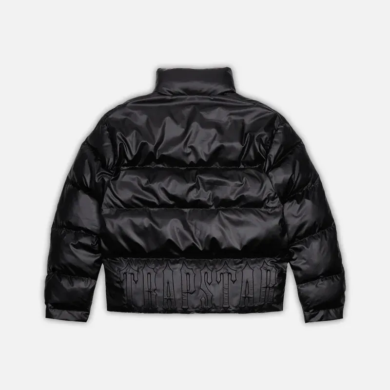 Trapstar Irongate Embossed Puffer Jacket – Black