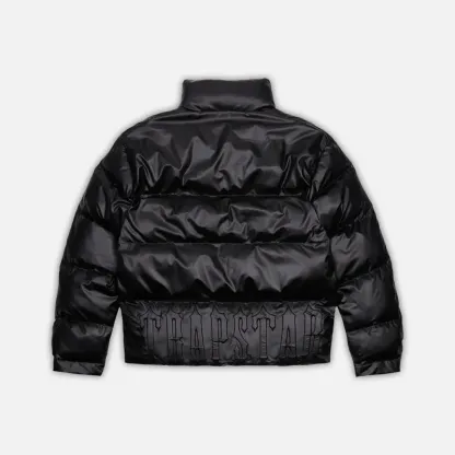 Trapstar Irongate Embossed Puffer Jacket – Black