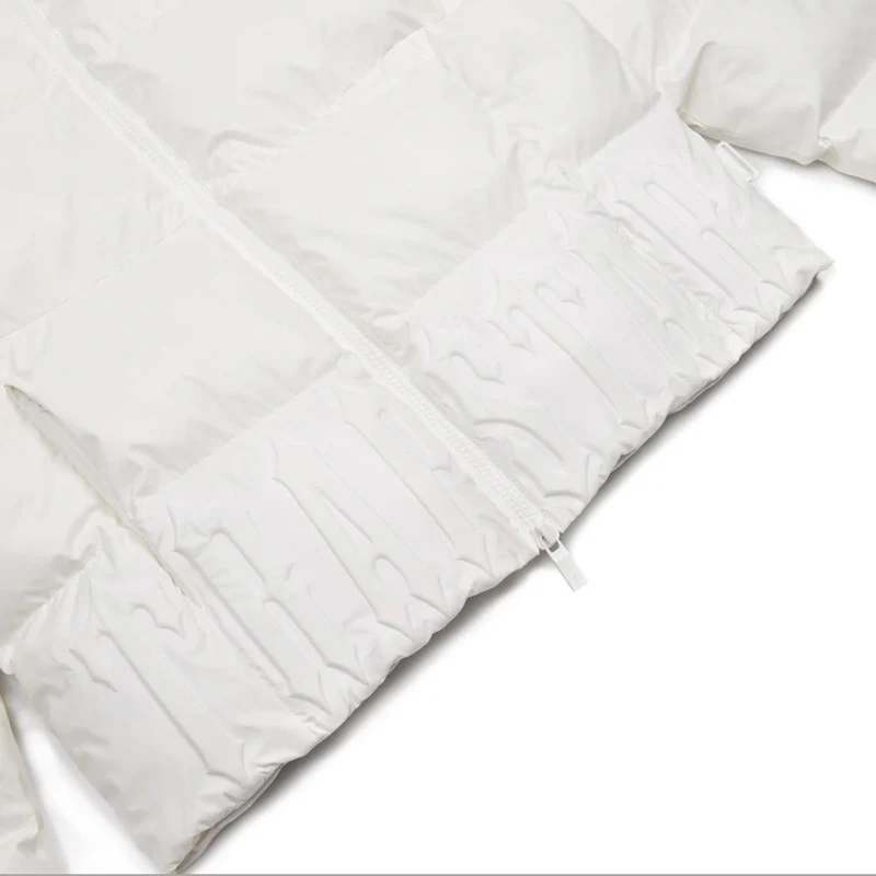  Irongate Embossed Puffer Jacket – White-OSI