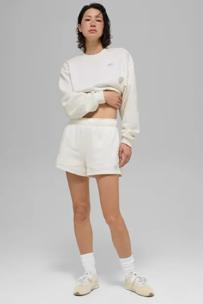 Accolade round-neck crop sweater-OSI