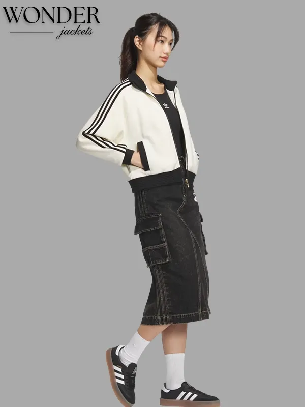 Chinese New Year Retro Remix Corduroy Track Jacket-OSI