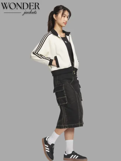 Chinese New Year Retro Remix Corduroy Track Jacket-OSI