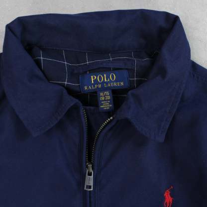 RARE 90s  Harrington Jacket Navy-OSI