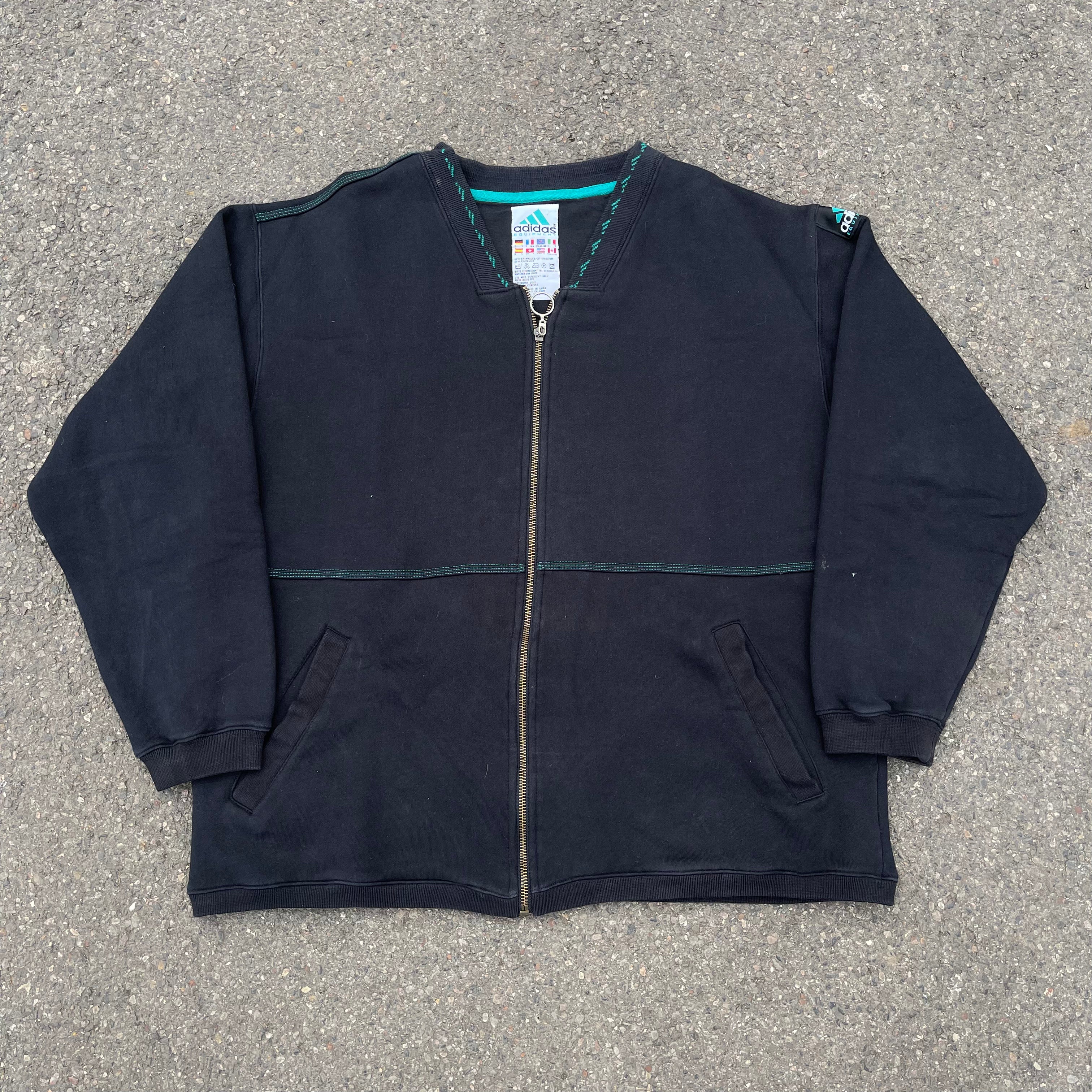 RARE 90s Equipmet Sweatshirt Black-OSI