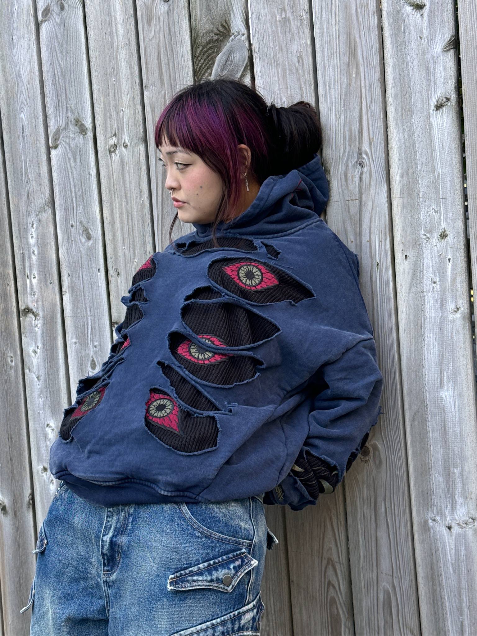 "EYE TEARS" Hoodie-OSI