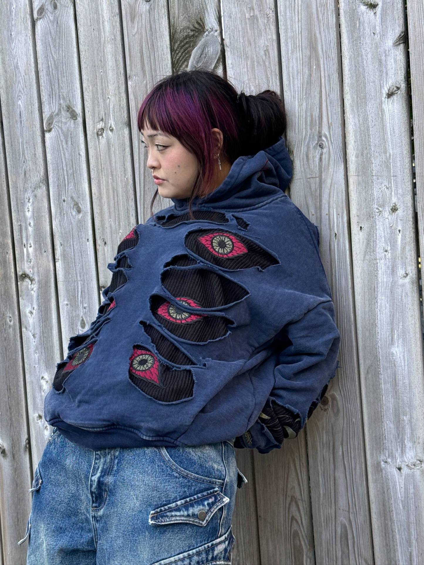 "EYE TEARS" Hoodie-OSI