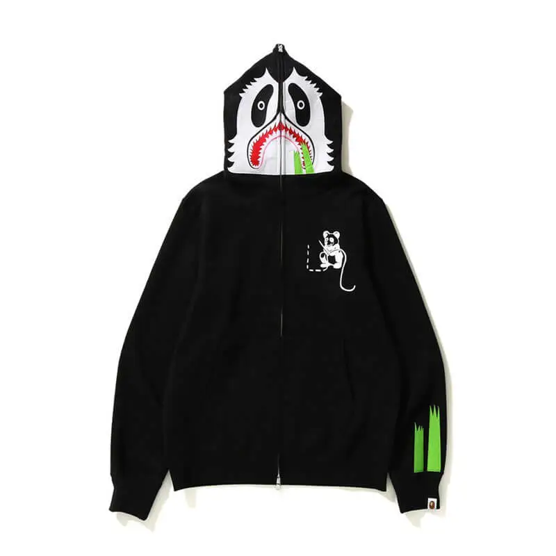  Shark Camo Ape Bathing Hoodie-OSI