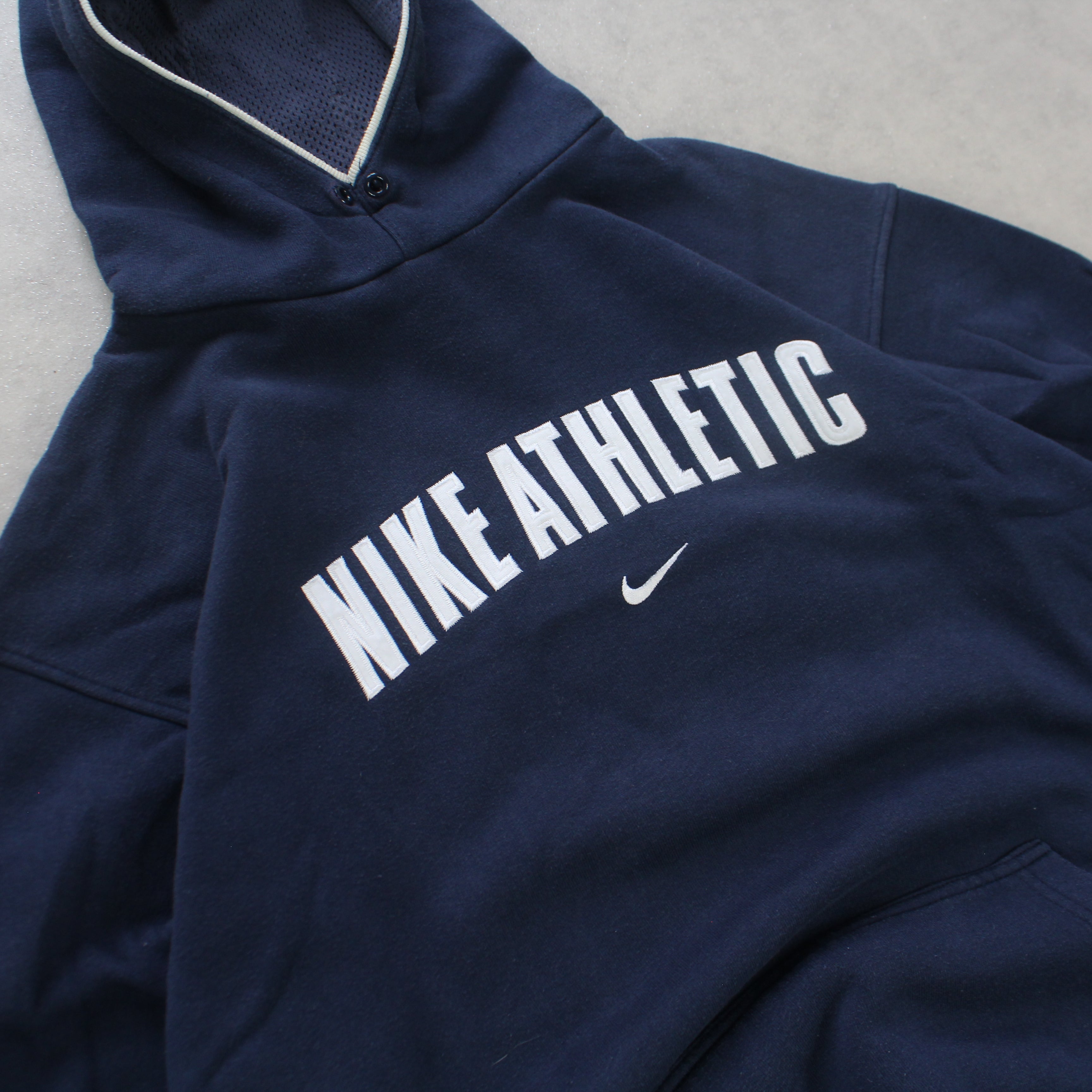 RARE 2000s  Hoodie Navy-OSI