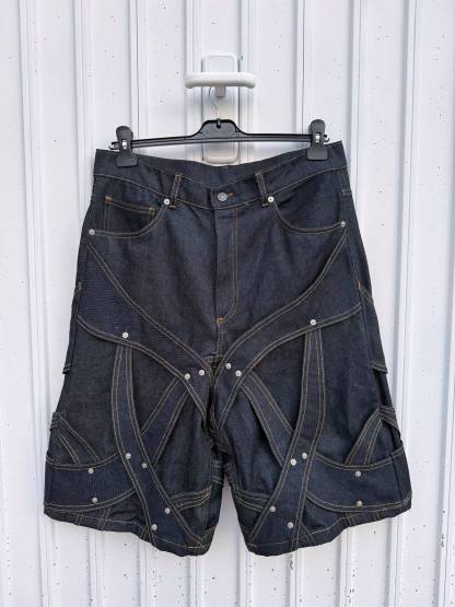 Raw Cowboy Denim Shorts-OSI