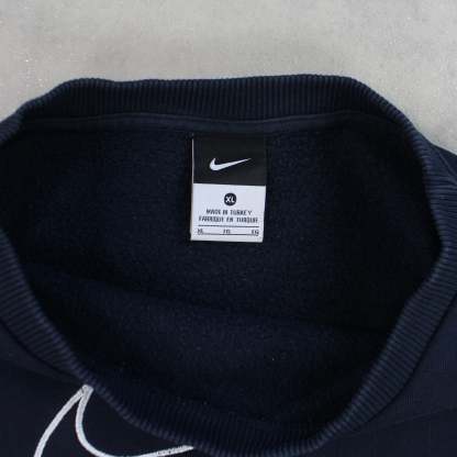RARE 2000s  Swoosh Sweatshirt Navy-OSI