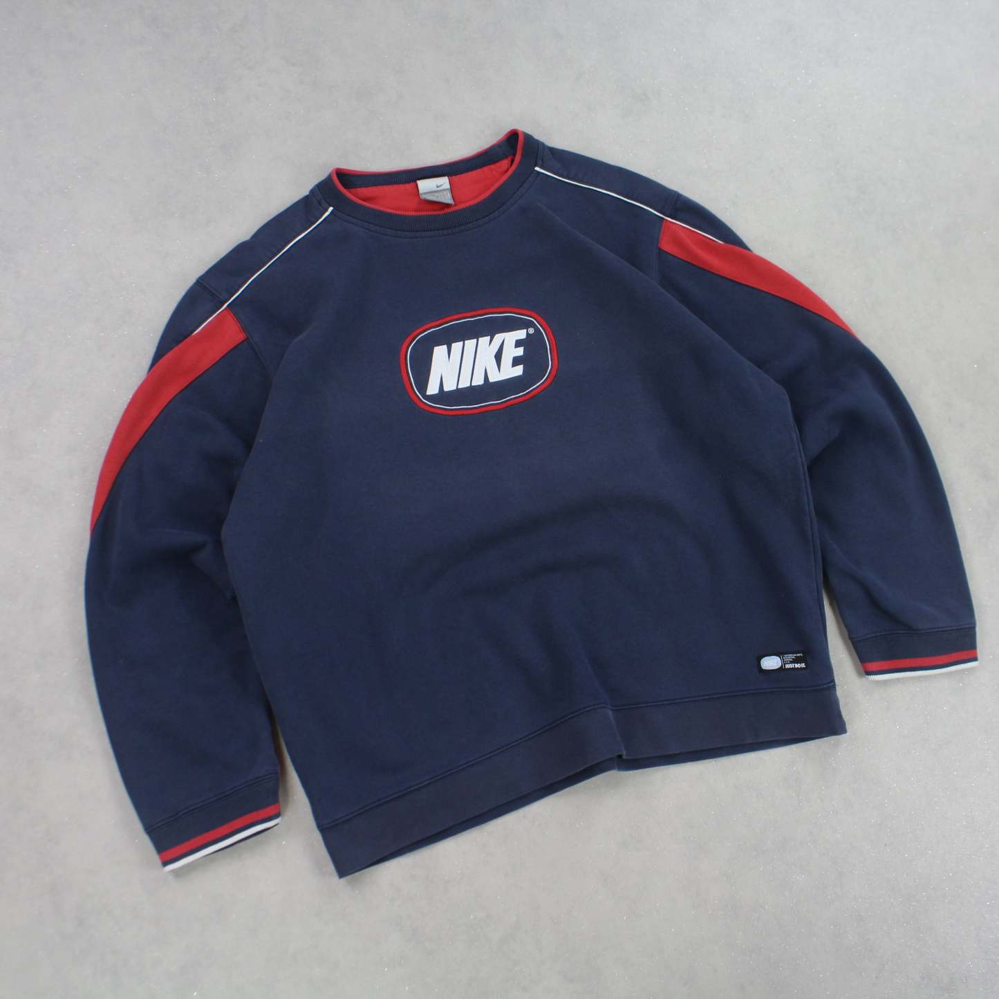 RARE 2000s  Sweatshirt Navy-OSI