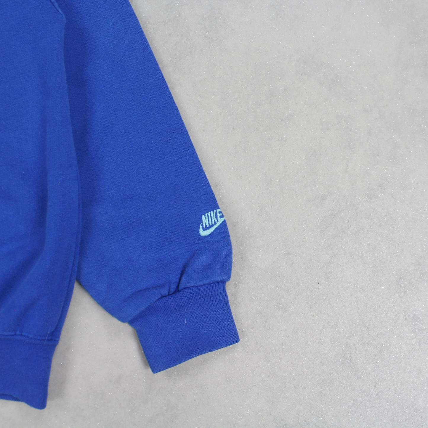 VERY RARE 1990s  Spell Out Sweatshirt Blue-OSI