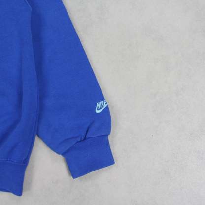 VERY RARE 1990s  Spell Out Sweatshirt Blue-OSI