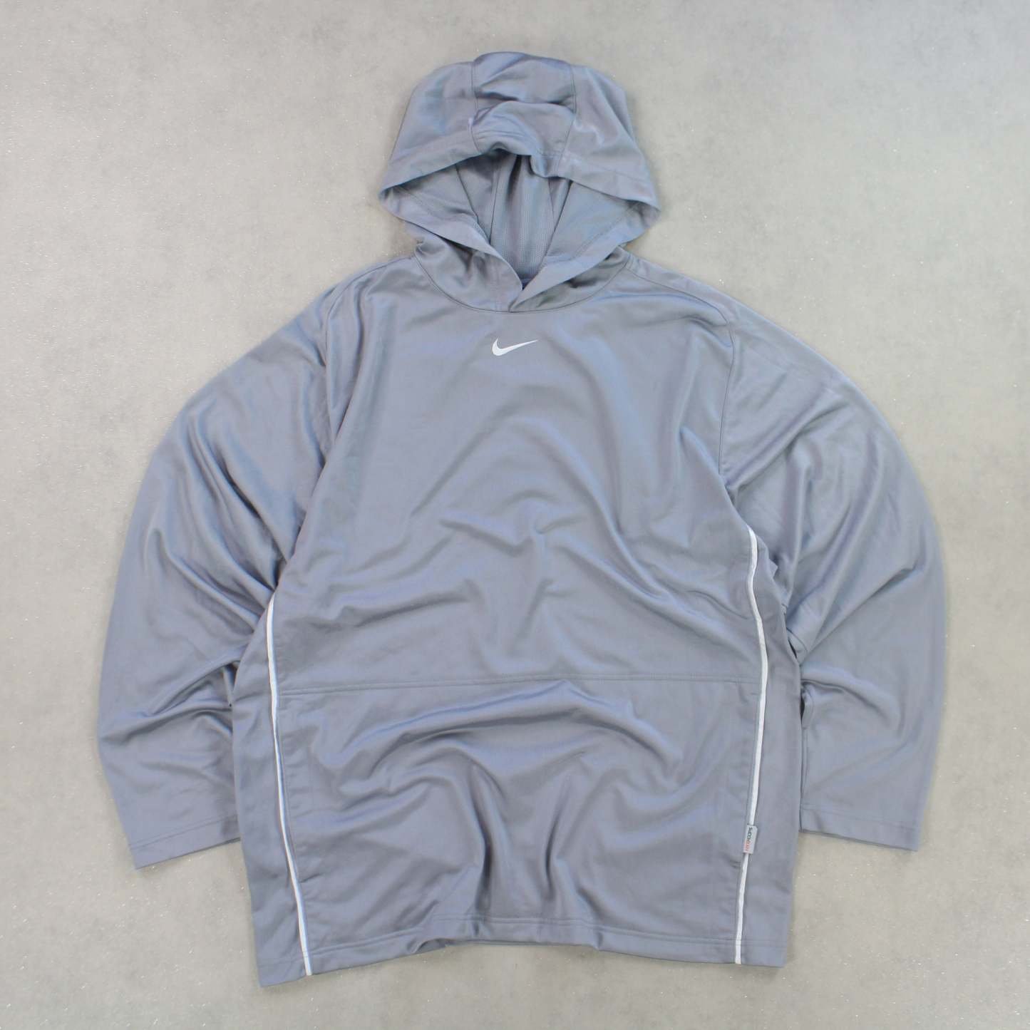RARE 2000s  Basketball  Hoodie Grey-OSI