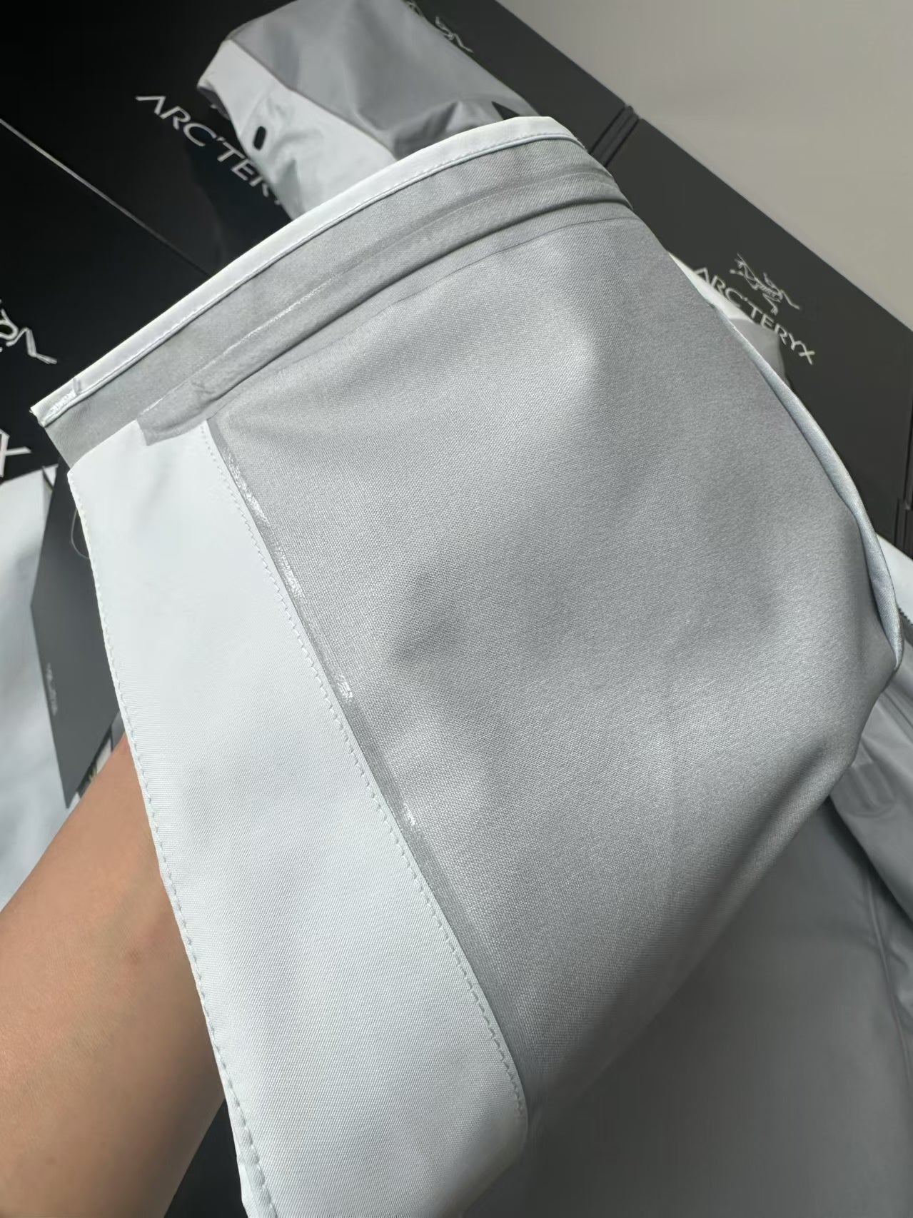 Alpha SV White Men's Shell Jacket-OSI