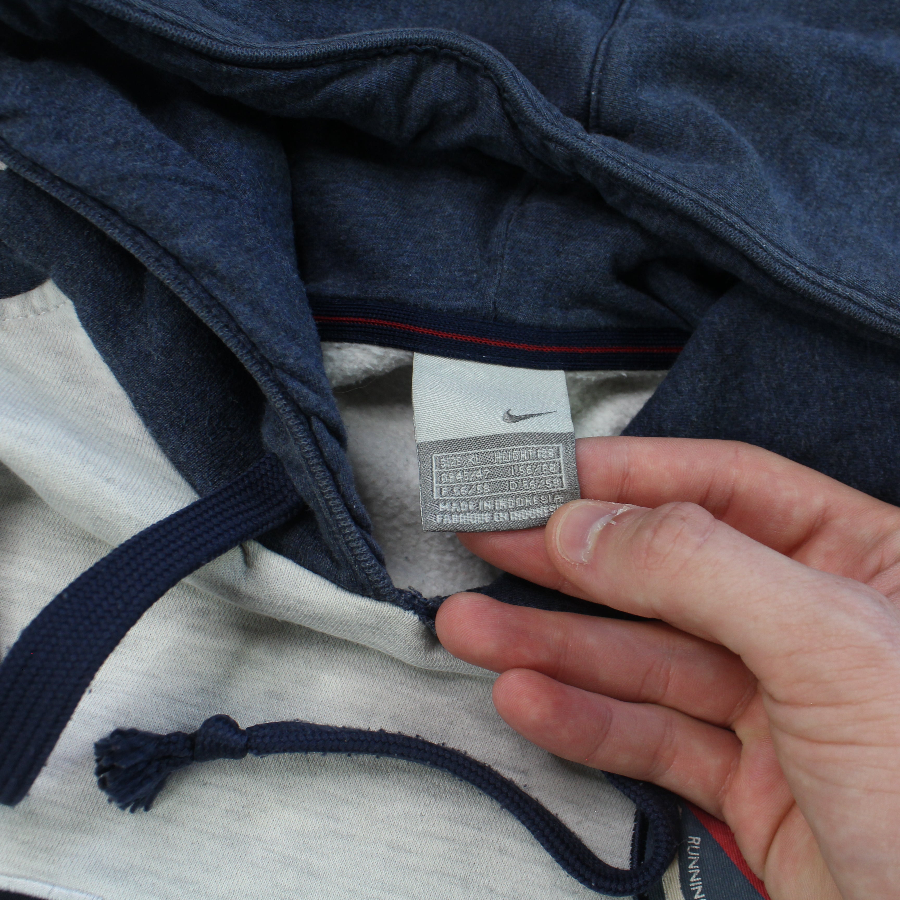 RARE 2000s  Hoodie Grey-OSI