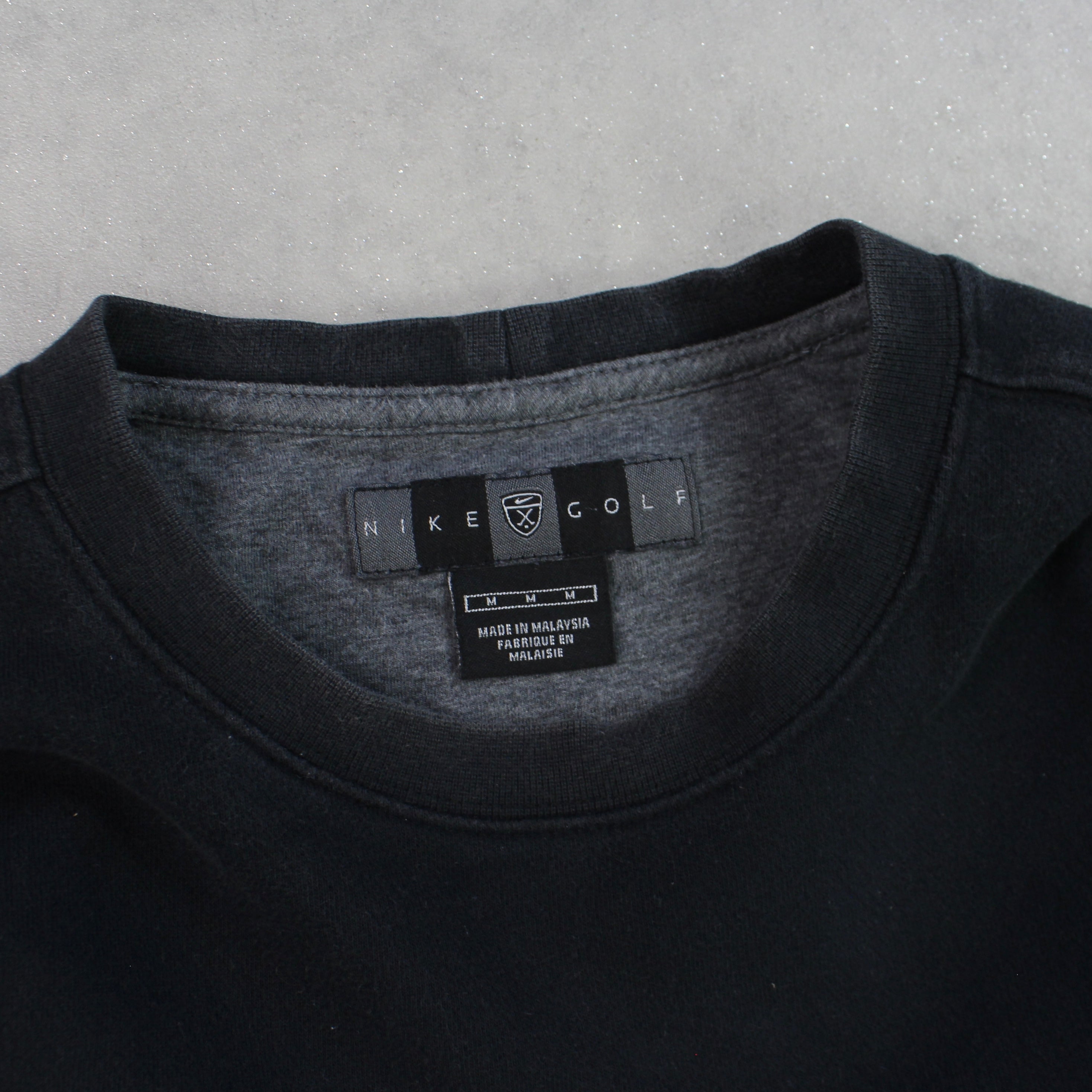 RARE 2000s  Golf Sweatshirt Black-OSI