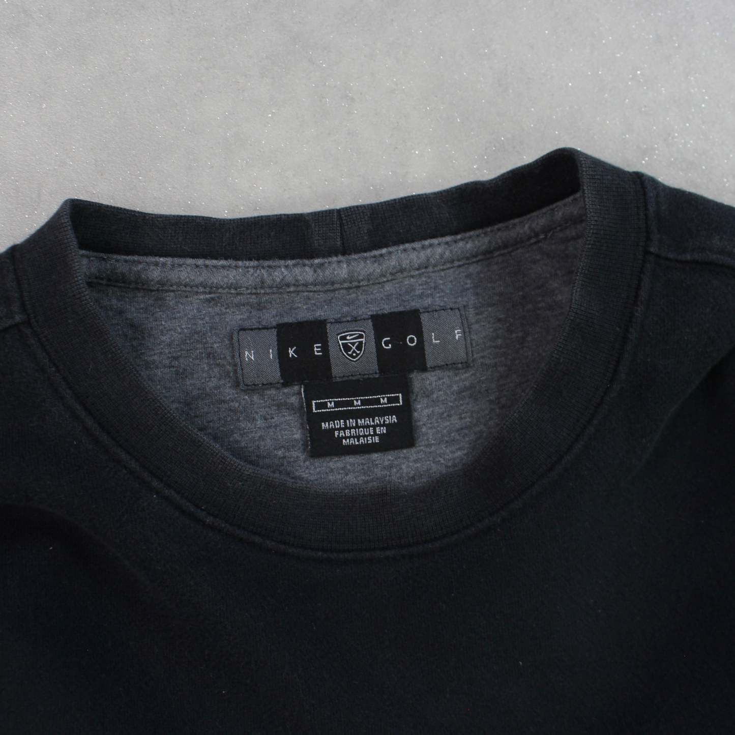 RARE 2000s  Golf Sweatshirt Black-OSI