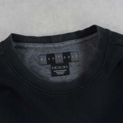 RARE 2000s  Golf Sweatshirt Black-OSI