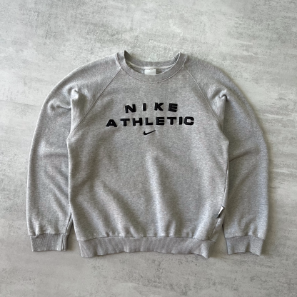 2000s heavyweight emboredired sweatshirt-OSI