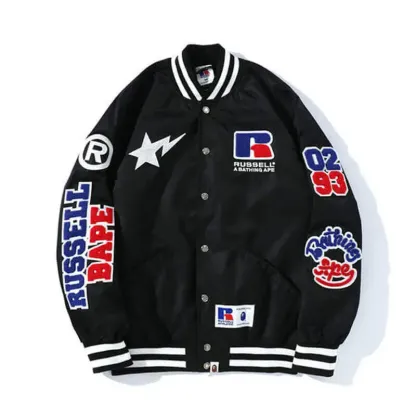 A bathing suit puffer jacket by Russell -OSI