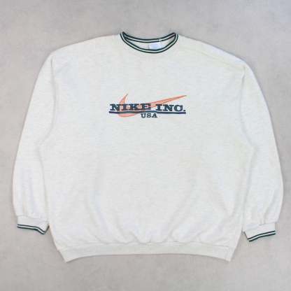 SUPER RARE 1990s  INC Sweatshirt Cream-OSI