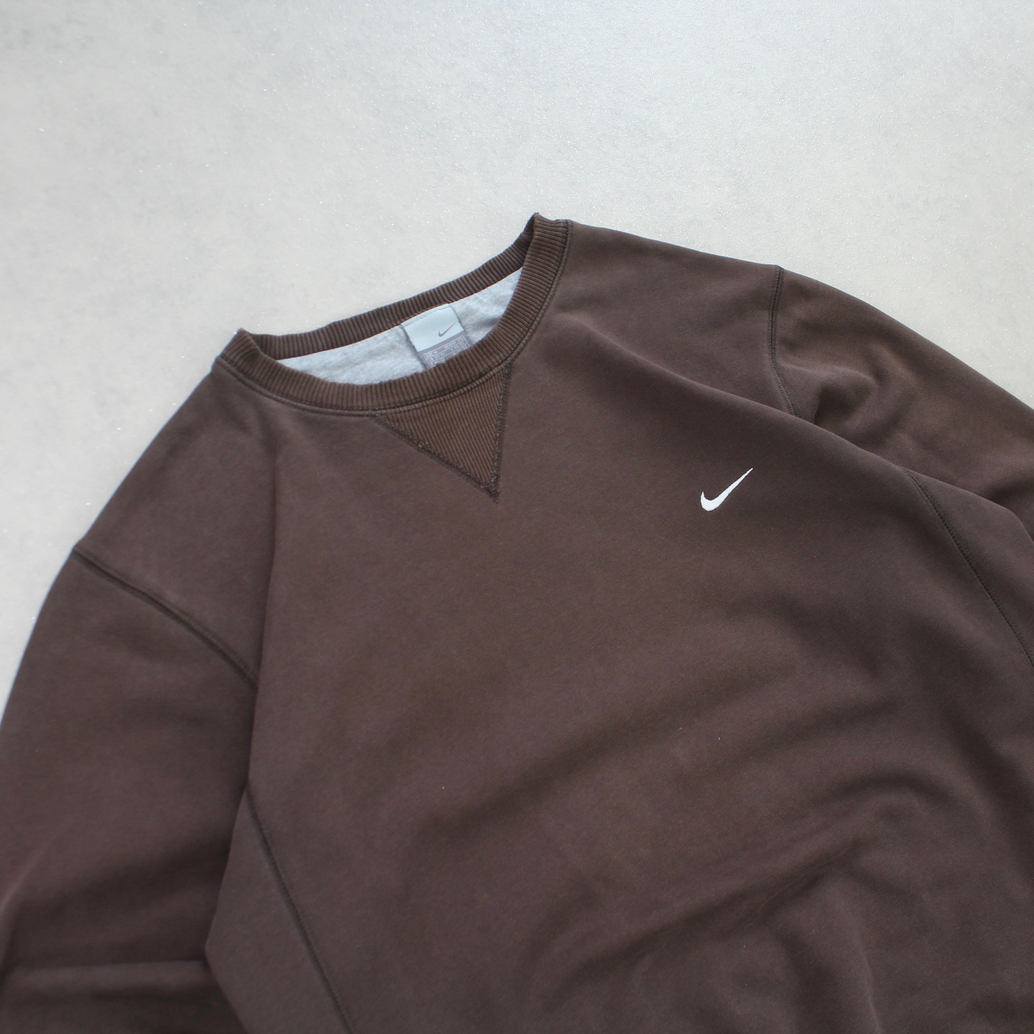 SUPER RARE 2000s  Sweatshirt Brown-OSI