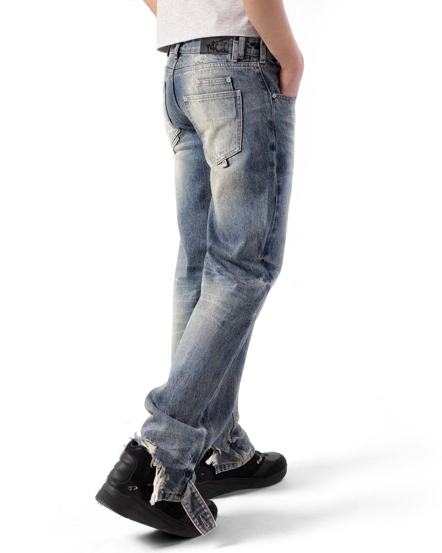 Slim Low-Waist Denim-OSI