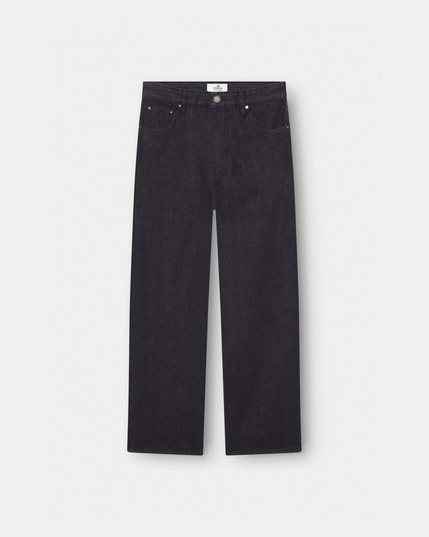 Baggy Denim Jeans Black-OSI