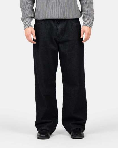 Baggy Denim Jeans Black-OSI