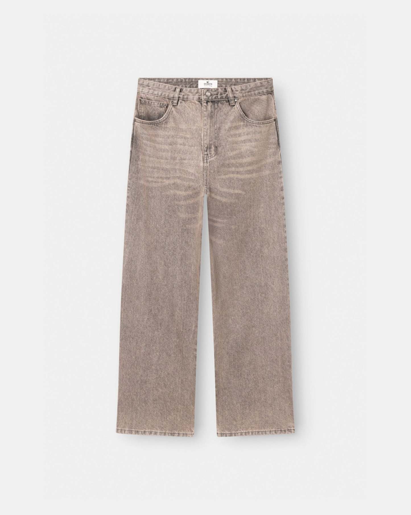 Baggy Denim Jeans Rose Vintage Wash-OSI