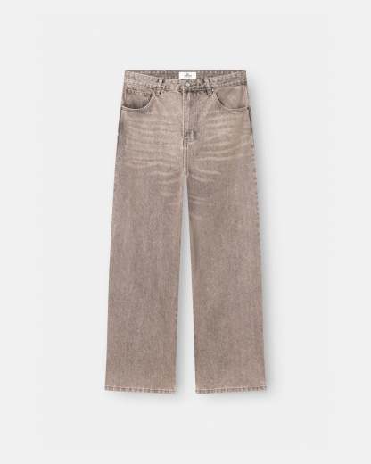 Baggy Denim Jeans Rose Vintage Wash-OSI