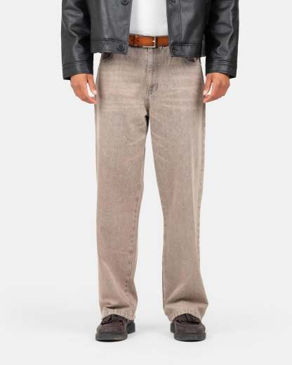 Baggy Denim Jeans Rose Vintage Wash-OSI