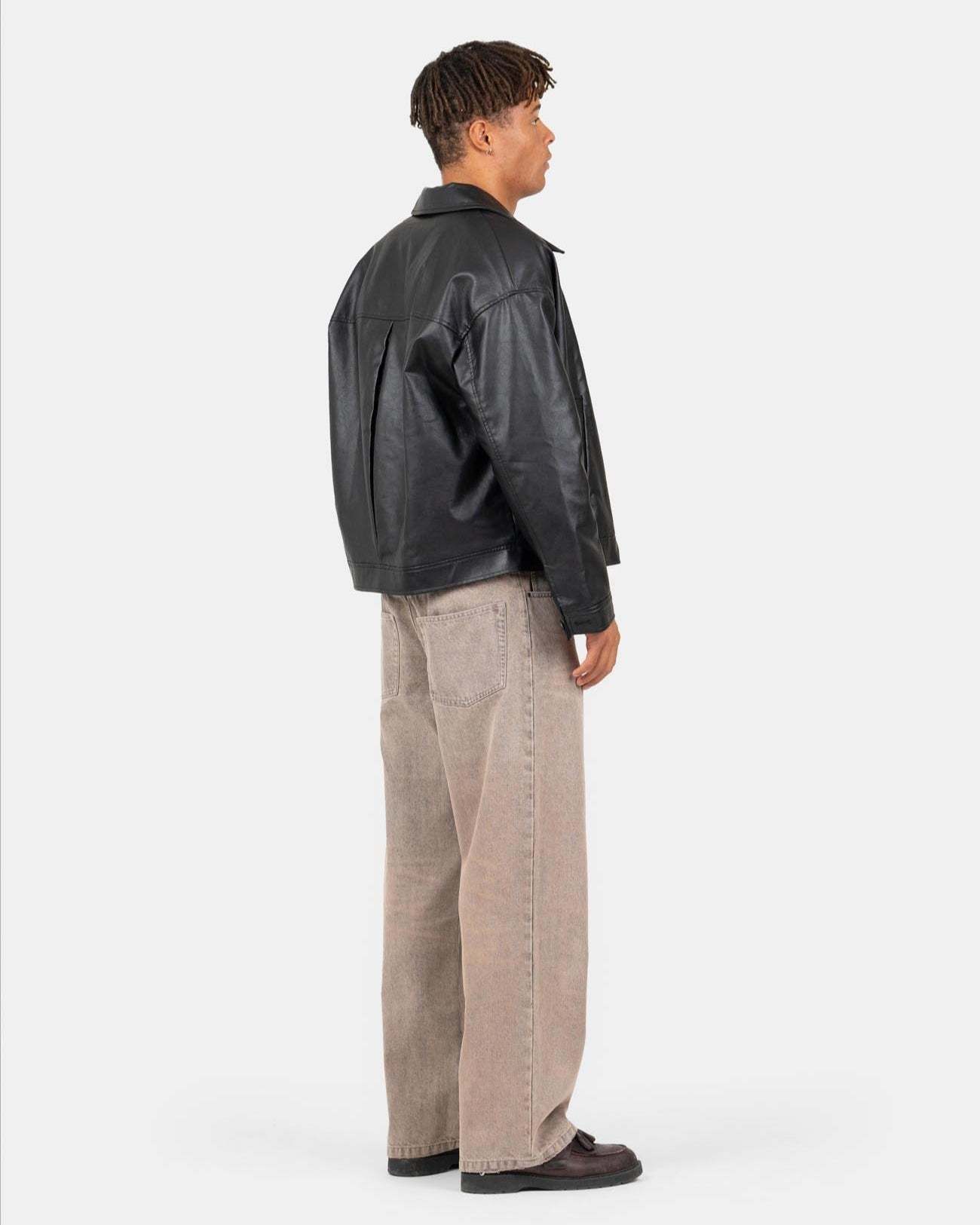 Baggy Denim Jeans Rose Vintage Wash-OSI