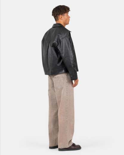 Baggy Denim Jeans Rose Vintage Wash-OSI