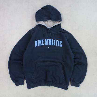RARE 2000s  Hoodie Navy-OSI